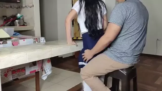 Sit on My Legs to Rub My Cock Through Your Pussy and Ass and then Fuck You We...