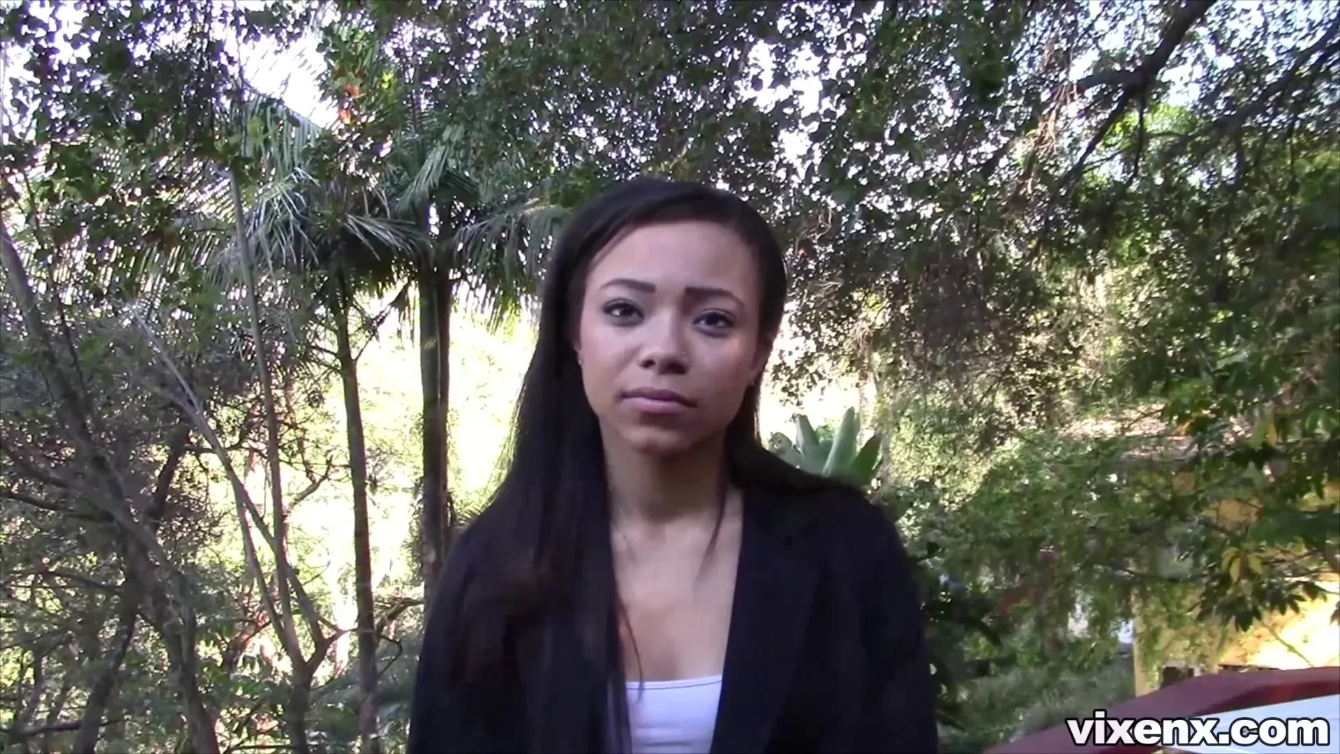 Flexible hoe scores an 'A' in doggy sex