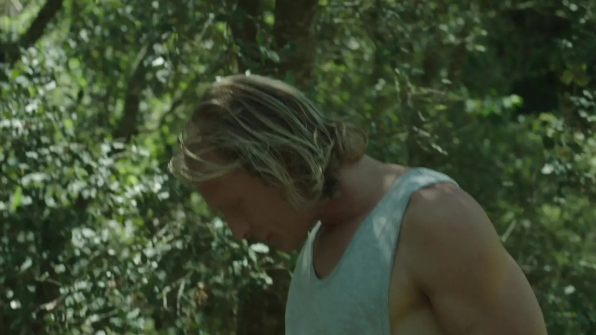 Passionate sex in the forest