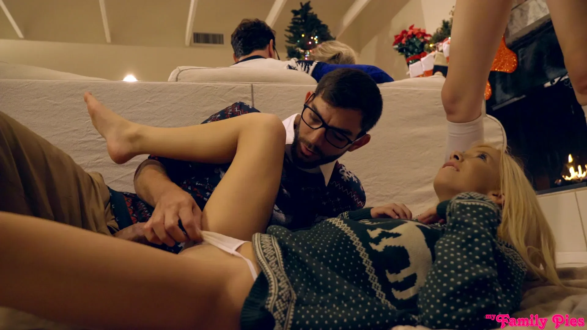 Christmas family sex