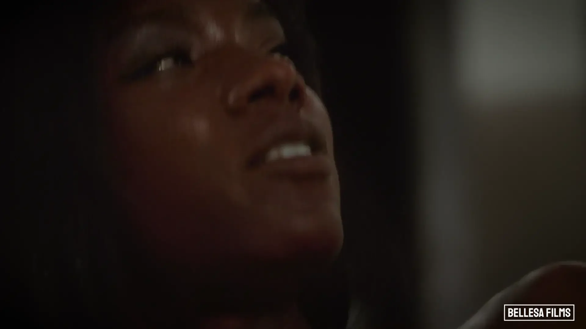Hot Ebony Chick Analized & Gets a Huge Load on Her