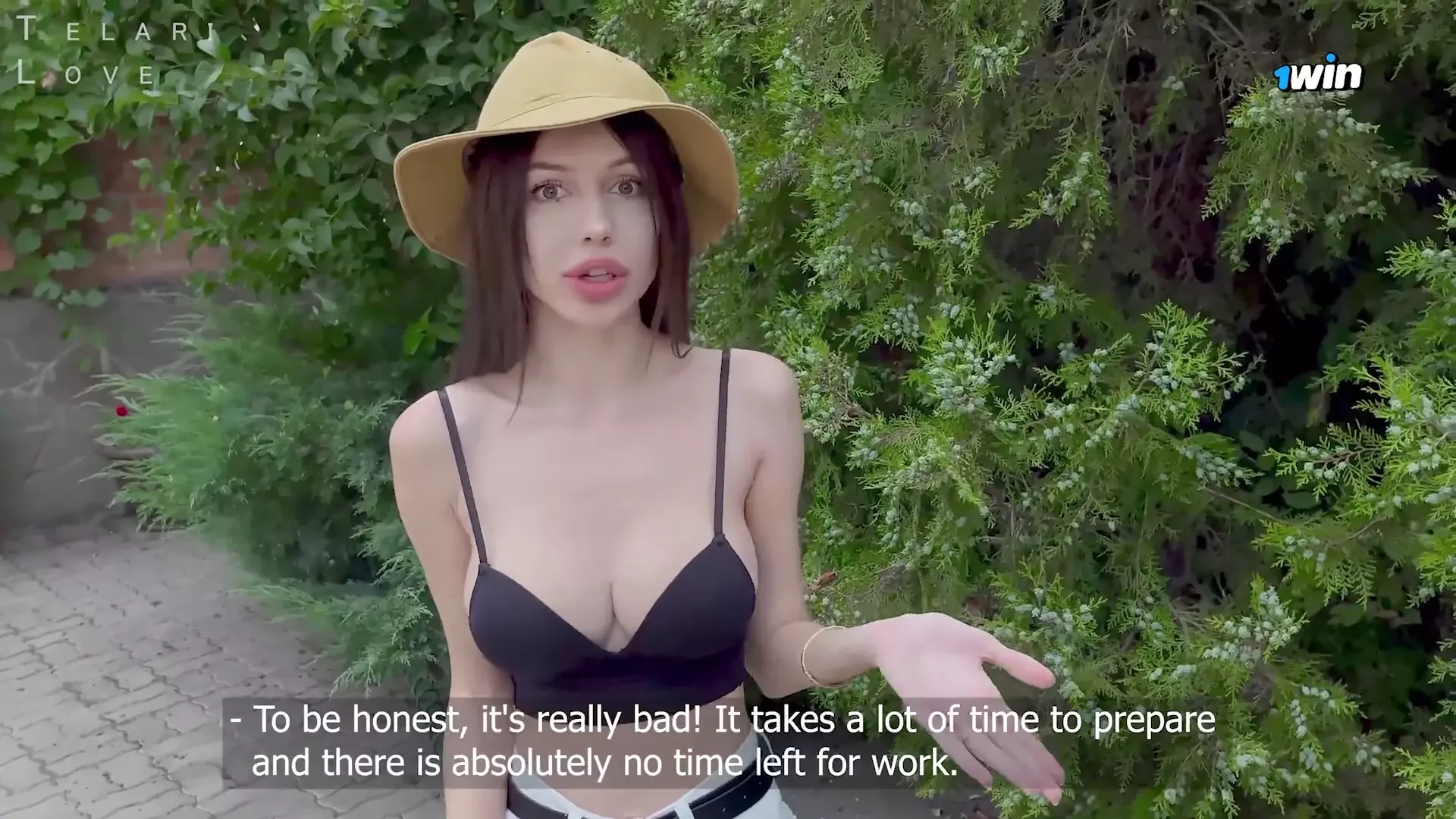 Pretty Student Gardener had to Apologize for Absenteeism from Work to the Own...