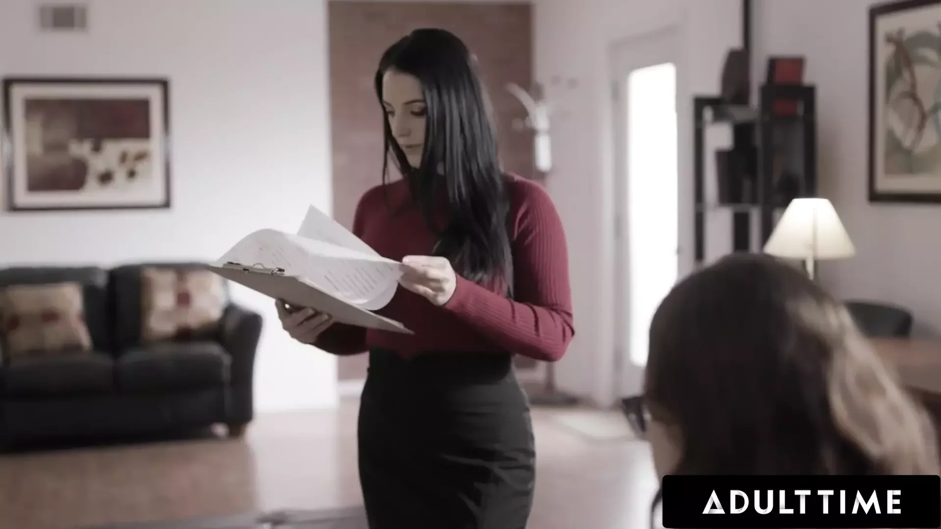 Angela White Guides Shy Client Through Intense Double Penetration Therapy! Fu...