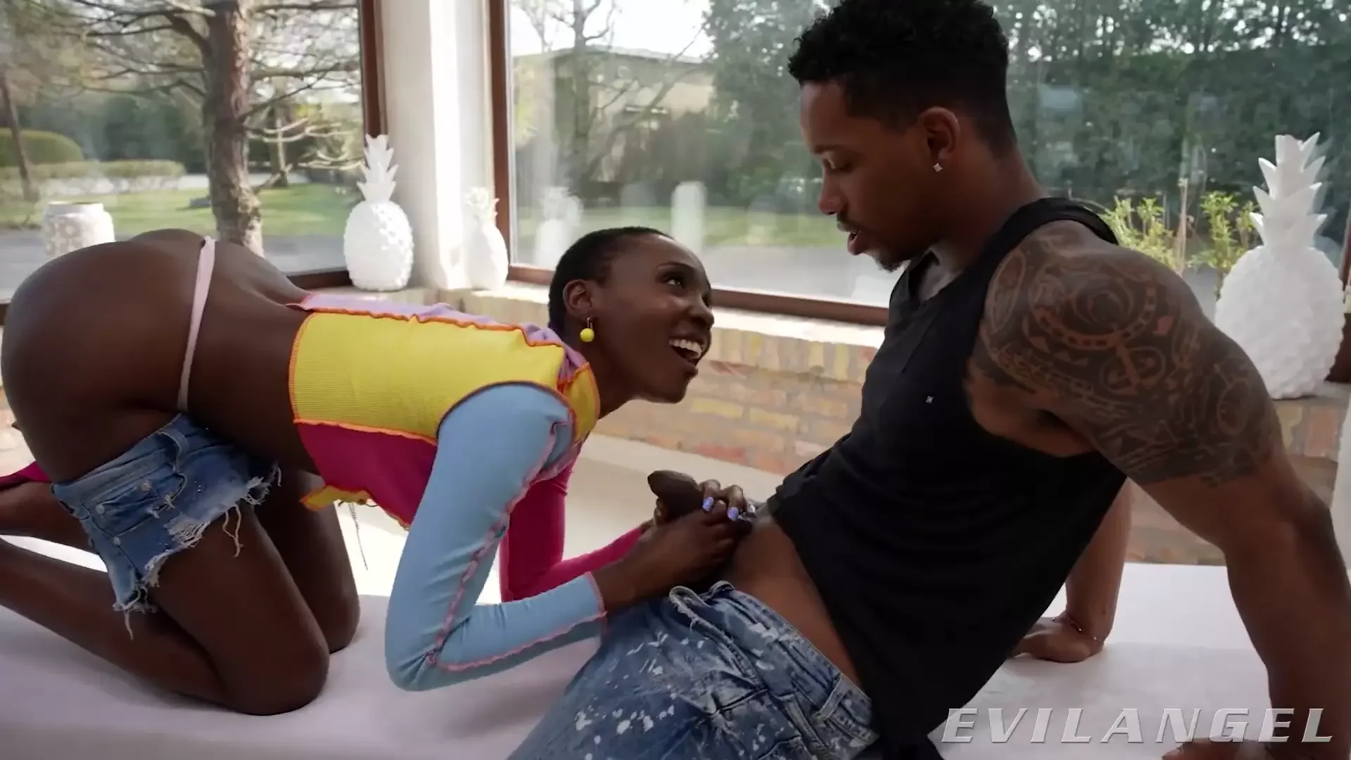 10 Hot and Depraved Black Babes - Kira Noir, Nia Nacci, September Reign and M...
