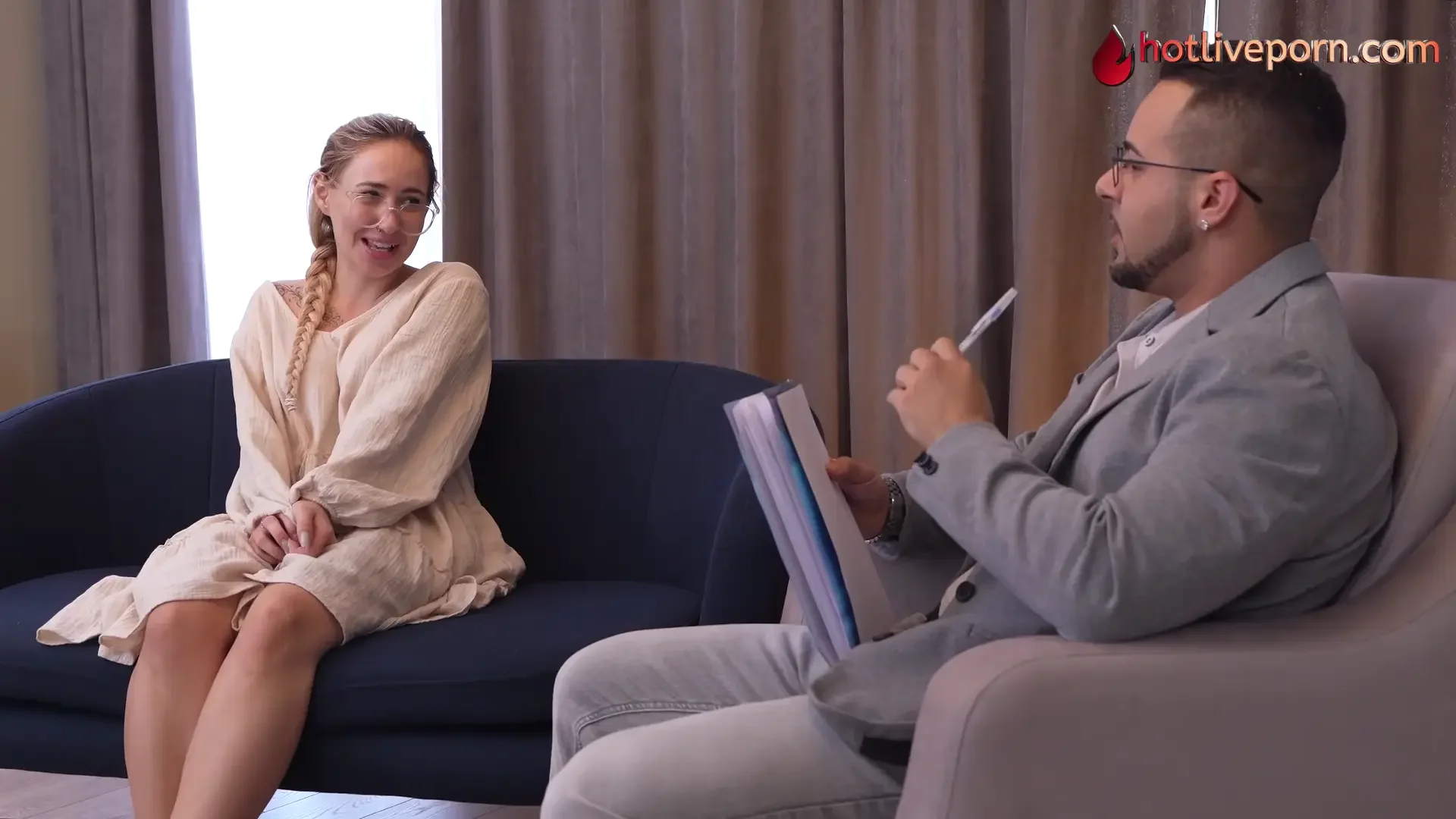 Psychologist role-play turns fantasy into raw desire