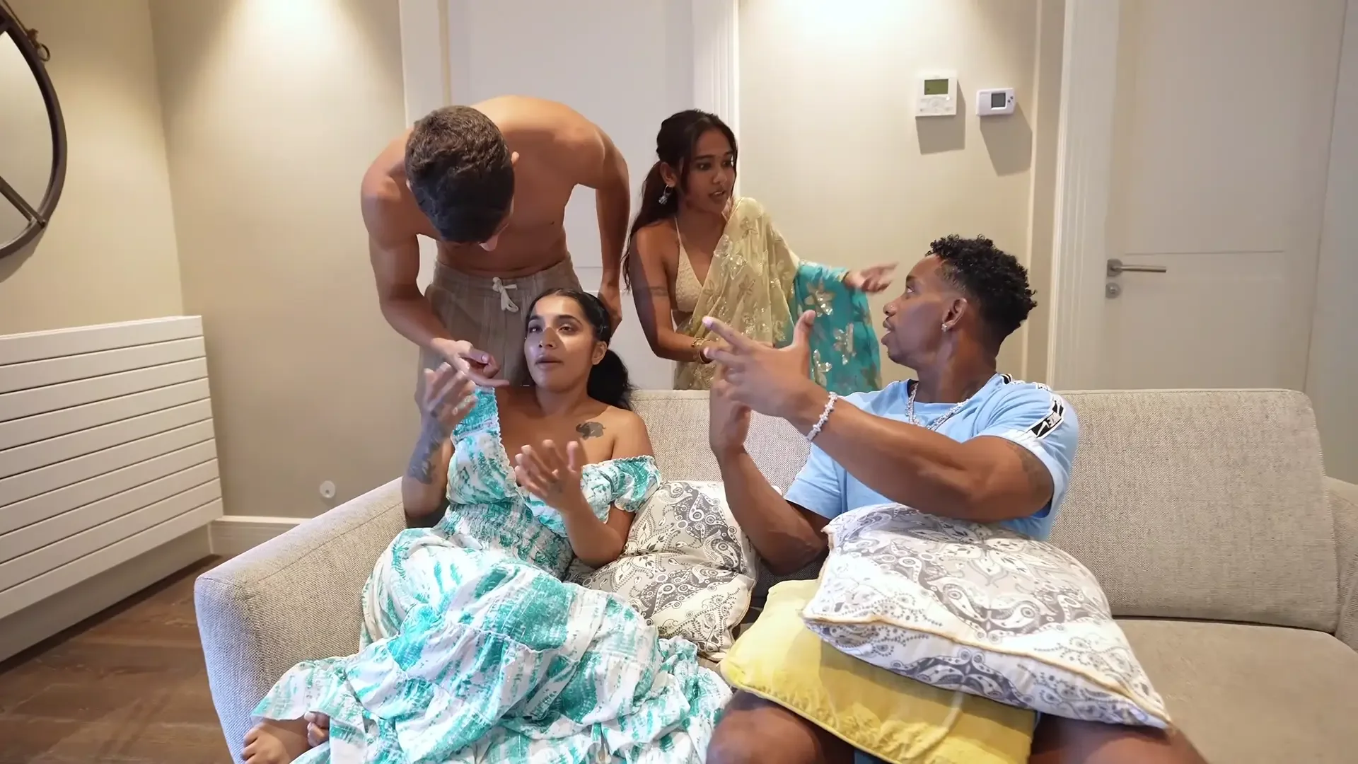 Caught cheating, stepsisters swap boyfriends