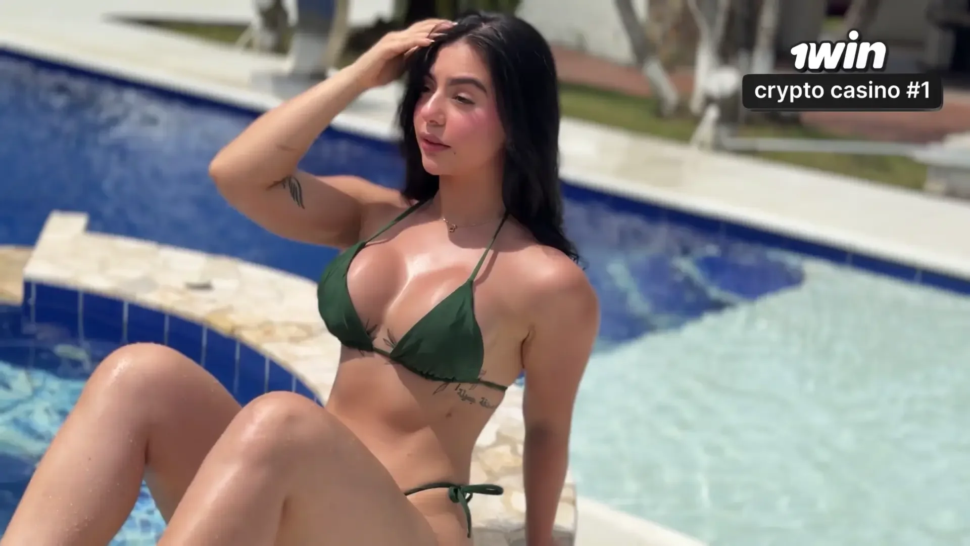 Poolside Passion in Bikini