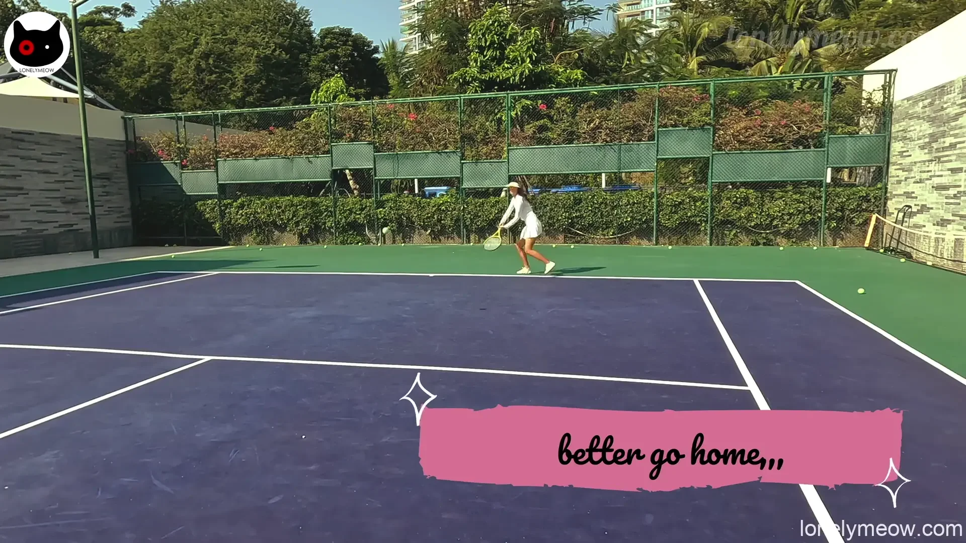 Mia in My Crush for the Tennis Coach 我和网球教练的激情偶遇