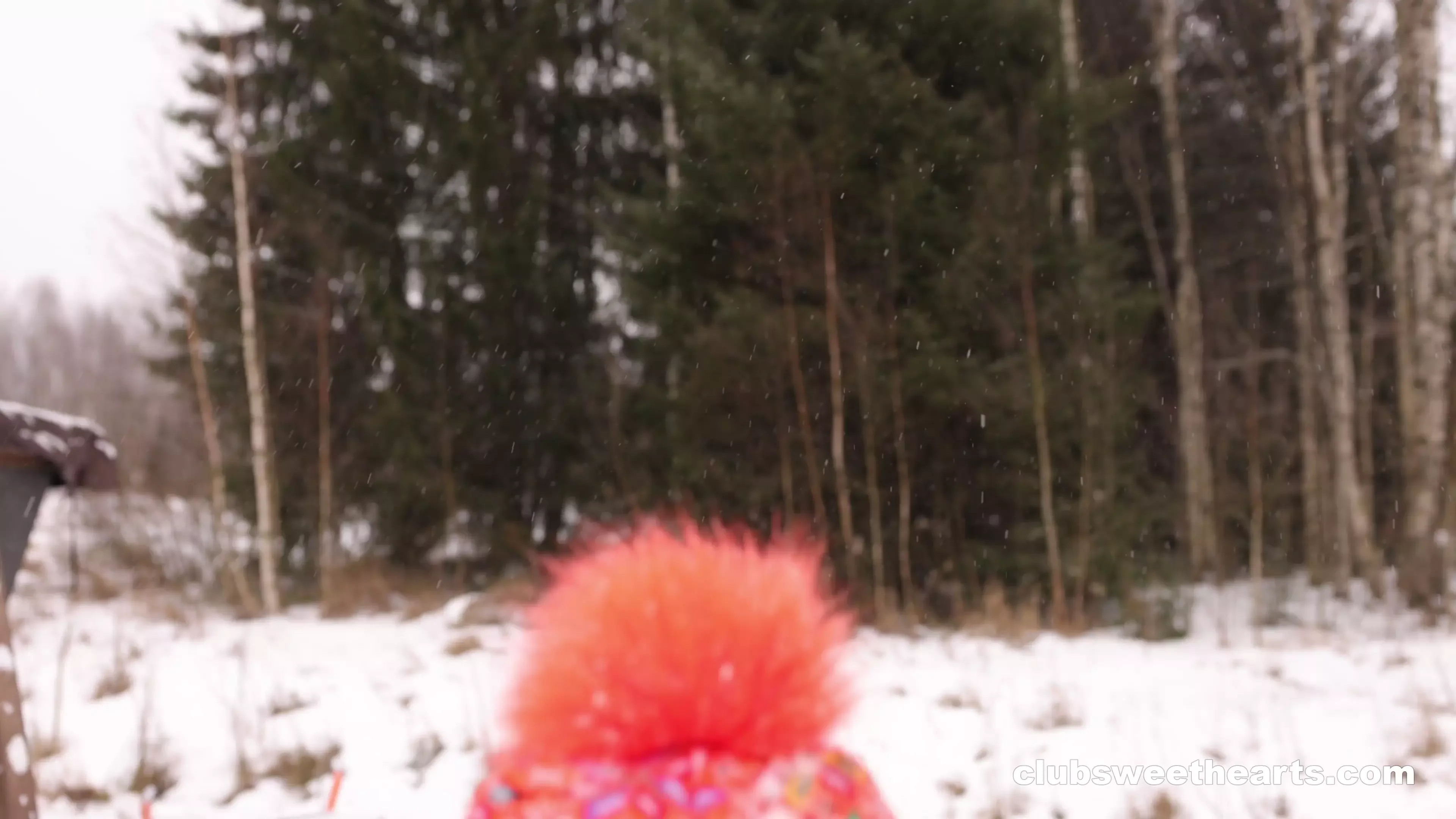 Turns Frosty Fun into Fiery Cum